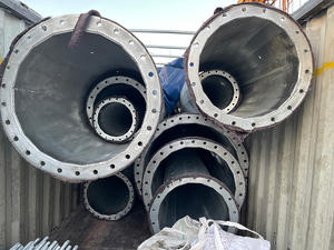 Mástil monopolo de acero tubular autosuficiente eléctrico para línea de transmisión - Product Image 6