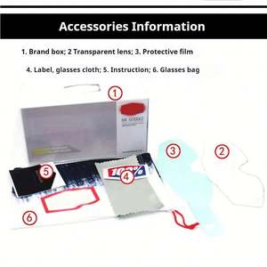 Lunettes de motocross personnalisées en gros - Lunettes anti-buée, anti-poussière, anti-vent pour moto, VTT, course MX - Product Image 4