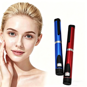 Reusable Adjustable Injection <b>Pen</b> 3ml 60IU Cartridge Metal Cap Skincare Use <b>Refillable</b> Portable Precise Liquid Dosing <b>Pen</b> - Product Image 5