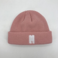 Unisex beanie met aangepast 3D geborduurd fruit/figuurontwerp - Veel kleuren, modieus, voor buiten, houdt warm