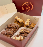 Boîte cadeau en carton personnalisée avec impression UV, gaufrage, pour chocolats et biscuits