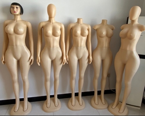 Mannequin en plastique pour femmes de taille personnalisable chaude avec corps entier et tête Mannequin du haut du corps de grande taille - Product Image 3