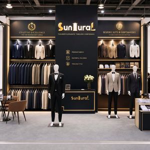 Stand de Exhibición de Aluminio Personalizado de <span class=keywords><strong>10x10</strong></span> con Estante para <span class=keywords><strong>Ropa</strong></span>, Ferias Comerciales y Exposiciones - Product Image 4