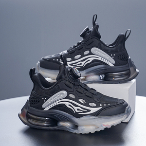 Chaussures de sport Cema pour enfants, chaussures de basket à boucle rotative, absorption des chocs, coussin d'air pour garçons, pour l'automne et l'hiver - Product Image 3