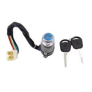 Manchons de verrouillage de remplacement en acier inoxydable et plastique de haute qualité, 9 voies, 10 ampères, avec fils de connexion pour interrupteur de réservoir de carburant de <span class=keywords><strong>moto</strong></span> - Product Image 5