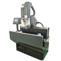 Machine de fraisage de profilés en acier CNC pour la fabrication de portes et fenêtres en aluminium et PVC, taille mini