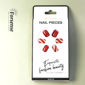 <span class=keywords><strong>Uñas</strong></span> Postizas Cortas <span class=keywords><strong>de</strong></span> Acrílico Hechas a Mano Forsense, <span class=keywords><strong>Uñas</strong></span> Artificiales Adhesivas Preformadas Cuadradas, <span class=keywords><strong>Uñas</strong></span> Postizas para Festivales, Venta al por Mayor - Product Image 3