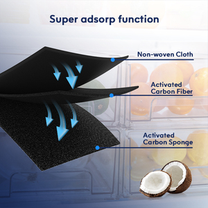 Mulinello W10311524/W10315189/W10335147 sostituzione filtro Hepa carbone attivo fresco per frigorifero per auto e rv - Product Image 2