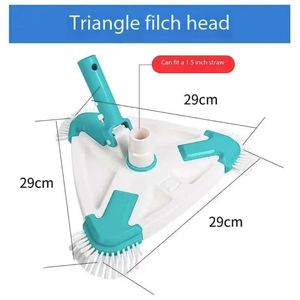 <span class=keywords><strong>Robot</strong></span> Limpiador de Piscinas y Spas de Plástico de Alta Calidad, Cepillo Triangular <span class=keywords><strong>para</strong></span> Fondo, Cabezal de Succión con Filtro de Alta Eficiencia, Venta al Por Mayor - Product Image 3