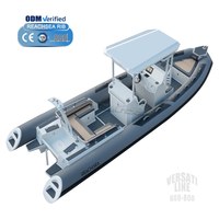 Bateau pneumatique PRO680 680 cm avec coque en aluminium Hypalon et console