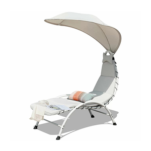 Portable Outdoor Hanging <b>Patio</b> <b>Swing</b> Chaise Lounger Chair - Product Image 3