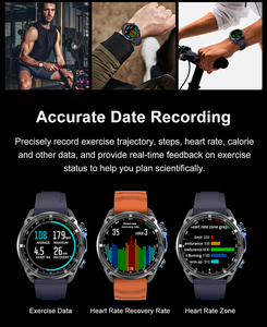 Al Aire Libre <span class=keywords><strong>DT</strong></span> <span class=keywords><strong>NO</strong></span>.<span class=keywords><strong>1</strong></span> Deportes DTG1 <span class=keywords><strong>Smartwatch</strong></span> Pantalla Amoled 4GB Memoria 3ATM Relojes impermeables <span class=keywords><strong>DT</strong></span> G1 GPS Fitness Tracker Reloj inteligente - Product Image 3