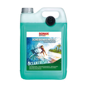 Limpiador de Vidrios Ocean Fresh Listo para Usar, 5L, Solución sin Rastro para Ventanas de Auto y Hogar - Product Image 1