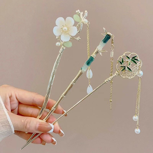 Wholesale Exquisite Elegant Tassel New <strong>Chinese</strong> Alloy Vintage Wedding Party Fashionable Hair Clip Hair Accessories <strong>Hairpin</strong> - Product Image 4