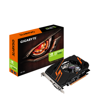 การ์ดจอ GIGABYTE GeForce <span class=keywords><strong>GT</strong></span> <span class=keywords><strong>1030</strong></span> OC 2GL ใช้หน่วยความจำแบบรวม <span class=keywords><strong>2GB</strong></span> <span class=keywords><strong>DDR5</strong></span> 64 บิต รองรับความละเอียด 4K 60Hz - Product Image 1