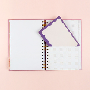 Biểu tượng tùy chỉnh xoắn ốc ràng buộc chương trình nghị sự hàng tháng hàng tuần Nhật Ký selfcare Tạp Chí máy tính xách tay kế hoạch - Product Image 4