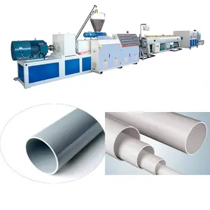 Haute capacité PVC plastique tuyau Flexible Tube plomberie alimentation en eau Drainage faisant la Machine Extrudeuse de production