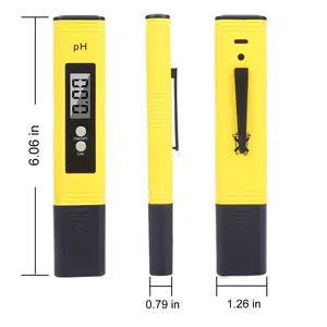 Di alta Qualità ATC Ph Meter Digital Pen Tipo di Penna Prezzo per PPm Acqua e Prova di Temperatura 0.0-14.0ph