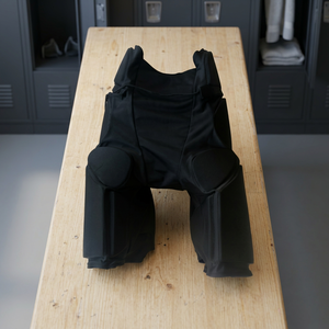 Pantalones cortos deportivos de rugby para hombre, diseño ajustado de talla grande con tela de agarre, uniforme de entrenamiento barato - Product Image 3