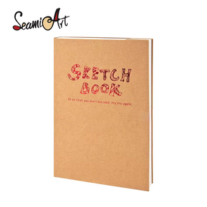 A4/A5 Sketchbook Màu Nước Bìa Cứng Nghệ Thuật Sketchbook Vẽ Kraft Bìa Notebook100GSM Giấy/120 Sheets - Product Image 1