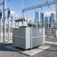 Transformateur immergé dans l'huile à enroulement en cuivre, refroidissement ONAN, hermétique, S11, 10 kV, 1000 kVA, personnalisé, prix de gros