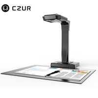Scanner de livres automatique Czur ET25 Pro OCR, caméra de documents A3, 180+ langues, 32 bits, haute vitesse, PDF/Tiff indexable, USB SDK