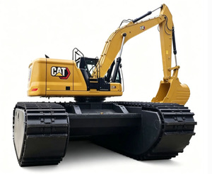 รถขุดตีนตะขาบสะเทินน้ำสะเทินบก CAT มือสองและใหม่ พร้อมใบรับรอง CE สำหรับงานก่อสร้างในพื้นที่ลุ่มน้ำและพื้นที่เปียกน้ำ - Product Image 5