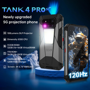 Hot Selling Unihertz Tank 4 Pro 5G <strong>Rugged</strong> <strong>Smartphone</strong> 8849 Latest 18+1TB Maximum Memory Android 14 System 8300 Chip Factory - Product Image 1