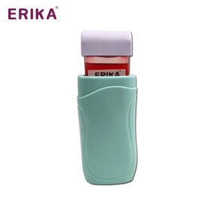 Kit de <span class=keywords><strong>cire</strong></span> à rouleau personnalisé OEM ensemble de <span class=keywords><strong>cire</strong></span> dépilatoire indolore avec applicateur pour l'épilation de salon à domicile - Product Image 3