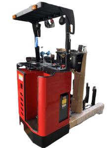 Ulaşmak forklift  2 Ton 1070mm çatal uzunluğu düşük gürültü ayakta operasyon elektrikli yan Shifter garanti özelleştirilmiş - Product Image 5