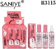 สเปรย์จัดแต่งทรงผม Saniyl รุ่น R3115 ฟิกซ์เอทีฟ บรรจุภัณฑ์ลายแมว 80 มล. - Product Image 1