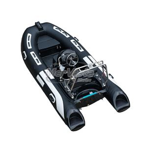 Bateau pneumatique à coque en fibre de verre RIB 390C, bateau pneumatique en PVC avec <span class=keywords><strong>moteur</strong></span> <span class=keywords><strong>hors</strong></span>-<span class=keywords><strong>bord</strong></span> - Product Image 6