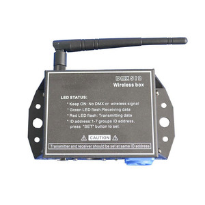 Émetteur-récepteur <span class=keywords><strong>DMX</strong></span> 512 sans fil avec <span class=keywords><strong>logiciel</strong></span> de contrôle d'éclairage <span class=keywords><strong>DMX</strong></span> <span class=keywords><strong>gratuit</strong></span> pour gradateurs - Product Image 4