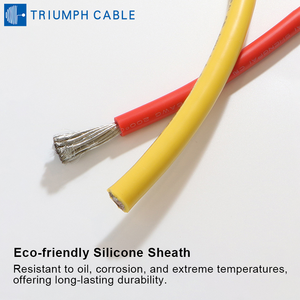 UL10271 1000V PVC絶縁電線 バッテリーエネルギーシステム用 4/0AWG <span class=keywords><strong>2</strong></span>/0AWG 銅製 エネルギー貯蔵 高電圧電線 - Product Image 3