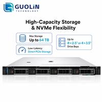 Serveur en rack Dell PowerEdge R360 2U, haute efficacité, faible consommation d'énergie pour les opérations informatiques quotidiennes