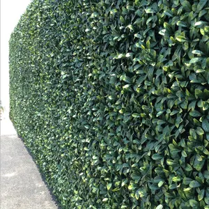 Parete moderna in erba finta 50cm x 50cm pianta da parete verde artificiale pannello verde verticale esterno in giardino e quadrato