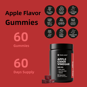 Gommes personnalisées à haute teneur en protéines céto minceur organique mère 1000mg Ashwagandha perte de poids vinaigre de cidre de pomme pour la santé - Product Image 3