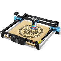 Nouveau Style 5.5W Portable Laser graveur Machine de découpe CO2 Diode Laser Machine de gravure bricolage Mini métal Fiber bois 3D cuir
