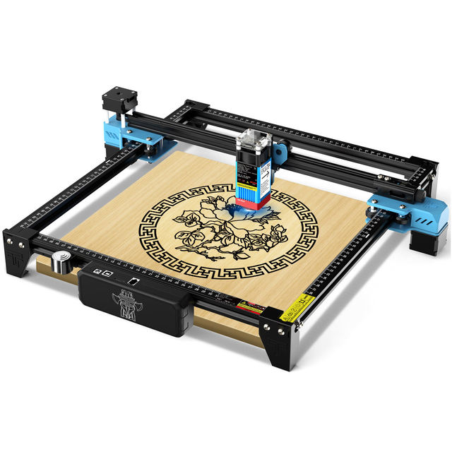 New Style 5.5W Portable Laser Engraver Cutting Machine CO2 Diode Laser Engraving Machine DIY Mini Metal Fiber Wood 3D Leather
