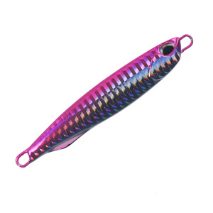Señuelo de pesca luminoso de metal de 60g para pesca de lubina, cebo de fondo para jigging lento. - Product Image 2