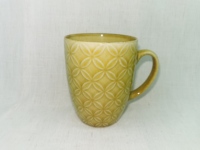 Tasse à café en céramique émaillée et gaufrée personnalisable avec poignée, prix de gros, cadeau, logo personnalisé, pour le bureau