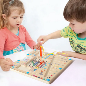 Wholesale Funny <strong>Digital</strong> Maze Board Number Cognitive Toy Educational Counting Matching Maze Board - Product Image 2