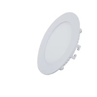 Offre Spéciale panneau lumineux mince ultra-mince rond en aluminium intégré à LED d'intérieur