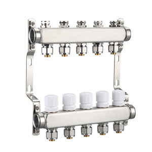 Sanipro dòng chảy lớn sưởi ấm sàn nước Collector nhà phân phối Trung tâm điều khiển hệ thống đa dạng 304 thép không gỉ tách nước - Product Image 2