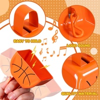 Basketbol spor Cowbell Metal çift renkli Ideal parti hediye ofset baskılı yeni tasarım Cowbell