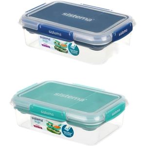 Contenitore rettangolare Sistema To Go da 2,2 litri, colori assortiti, a tenuta stagna per la conservazione degli alimenti - Product Image 1