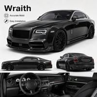 Kit complet d'accessoires de carrosserie extérieure et intérieure en fibre de carbone sur mesure Zero Ring pour Rolls Royce Wraith, OEM ODM, vente en gros