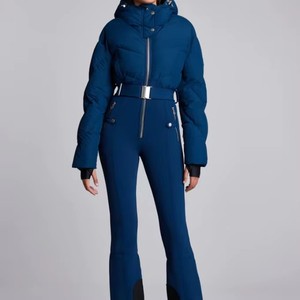 Mode nouveau Design Slim-fit une pièce <span class=keywords><strong>Ski</strong></span> costume femmes <span class=keywords><strong>veste</strong></span> vers le bas chaud coupe-vent escalade <span class=keywords><strong>Ski</strong></span> costume ensemble - Product Image 4