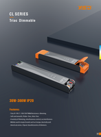 YSD-CL : IP20 la "clé maîtresse" du monde de la gradation TRIAC/0-10V/1-10V/PWM/Résistance sans scintillement 30W60W100W150W200W250W300W