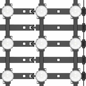 תצוגת מסך רשת שקוף גמישה p100 <span class=keywords><strong>3</strong></span> דידס חיצוני ip67 חזית מעלית ציון דרך חינוך תצוגה בברכה - Product Image 6